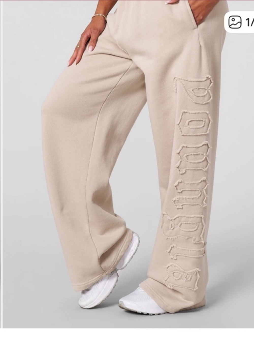 YoungLA greyish-blue sweatpants